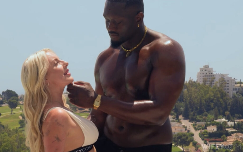Emily and Terry: Gorgeous Blonde Hotwife Gets Handed Off On Vacation (Wifey)